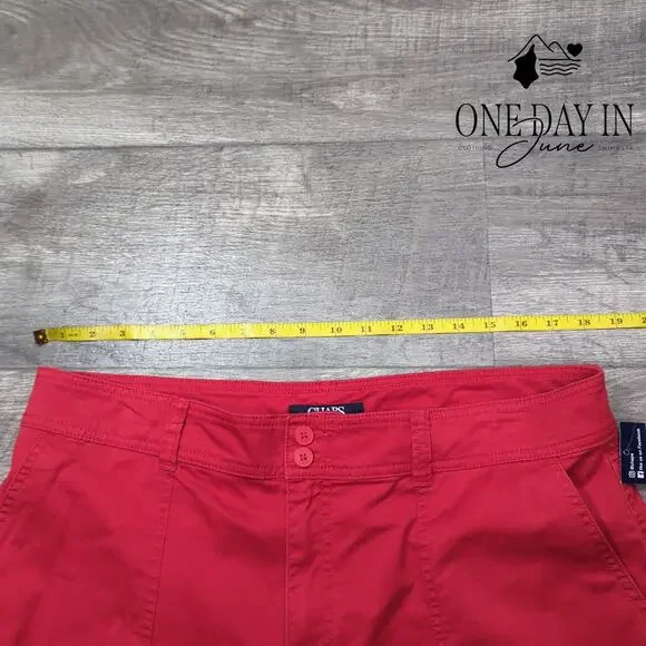 Chaps Wide Leg Crop Pants Size 16 - Picture 3 of 6